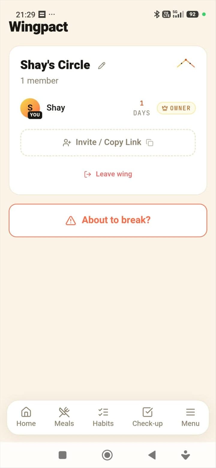 Your wing, up to 2 friends free